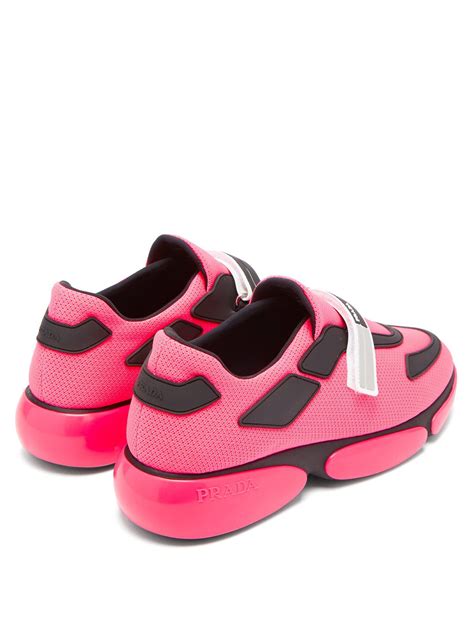 prada pink trainers